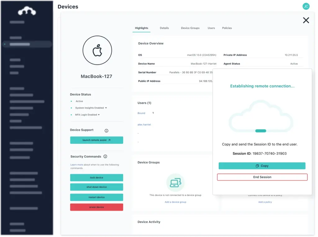 Manage Hybrid Users in JumpCloud