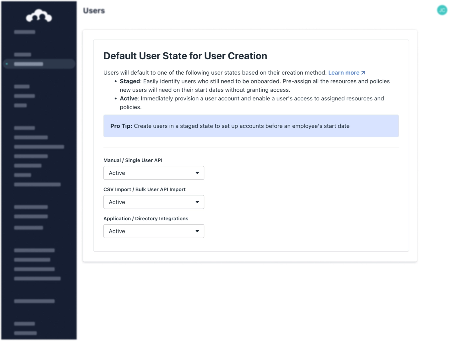 Scalable User management with JumpCloud SSO